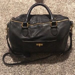 J. Crew leather satchel handbag